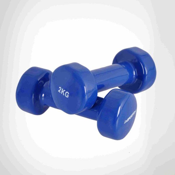 Blue dumbells